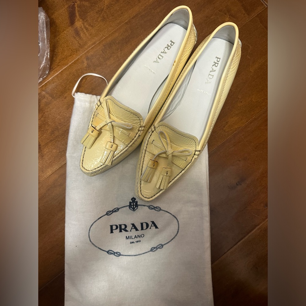 Prada Pointed Vintage Loafers